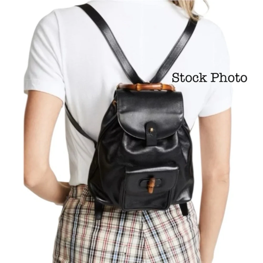 hgucci black mini backpack Gucci Matelasse Leather GG Marmont (SHF-WqOeC5) W20cm x H18cm x D11cm Gucci Mini Backpack Vintage Black